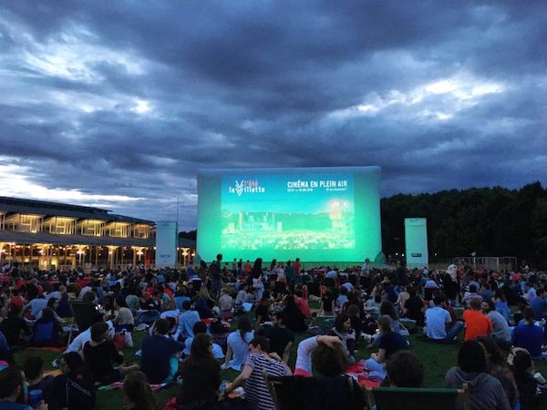 Movie nights at the Parc de la Villette