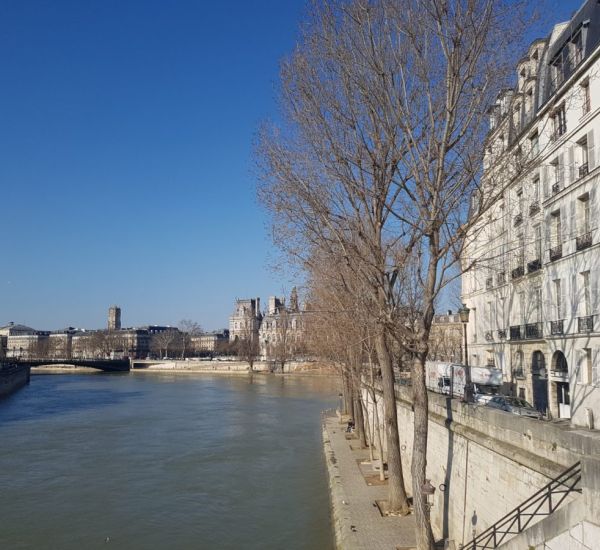 My first walk in Paris